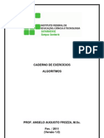 CADERNO ALGORITMOS EXERCÍCIOS