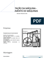 Alimentação Da Máquina - Abastecimento de Máquinas