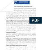 Base de Datos para Las Negociaciones Comerciales de Ecuador