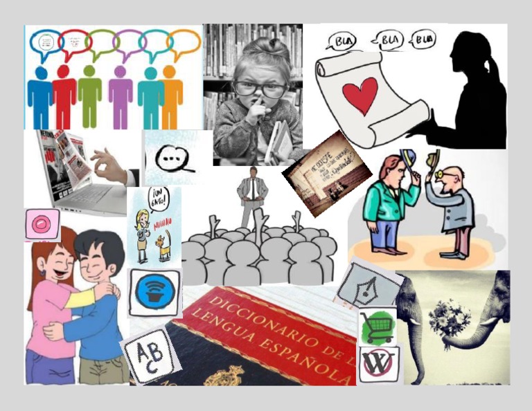 Collage funciones del lenguaje npj pdf