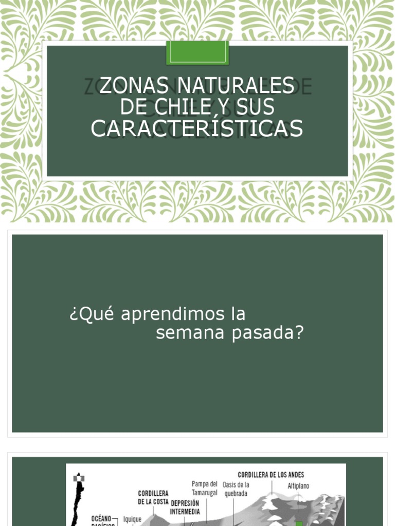 Geografía del Norte Chico en Chile | PDF | Andes | Geografía