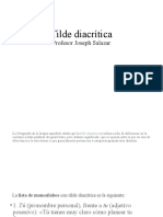 Tilde Diacrítica