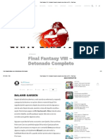 Final Fantasy VIII - Detonado Completo Completo Com Todos Os GFs - Final Faqs