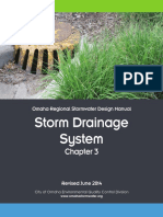 ORDSM Chapter 3 Storm Drainage System
