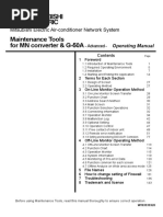 Mitsubishi Electric CMS-MNG Maintenance Tools Eng