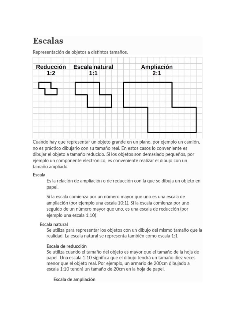 Escalas Lineales | PDF | Equipo | Bienes manufacturados, image size:768x1024
