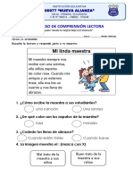 Concurso de Comprensión Lectora - Inicial