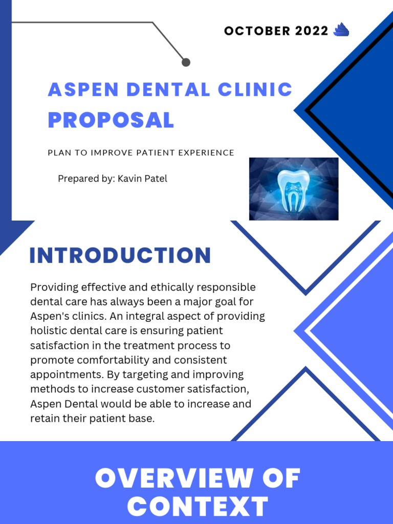 Aspen Dental Proposal PDF Patient Medicine