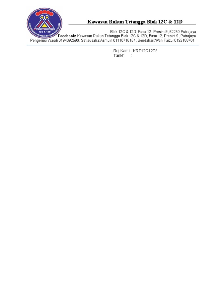 Contoh Letterhead Pdf