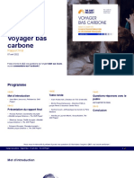 Voyager Bas Carbone Webinaire 7 Avril