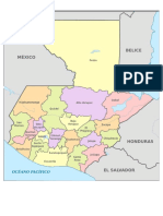 3 Mapas de Guatemala A Color
