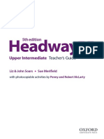 Headway 5e Upper Intermediate Teachers Guide