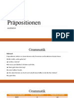 Deutschkurs 29 - Präpositionen