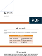 Deutschkurs 18 - Kasus