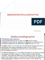 Radiocristallographie