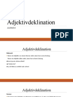 Deutschkurs 21 - Adjektivdeklination