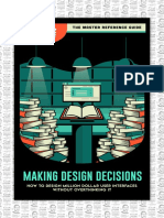 Making Design Decisions PreSale