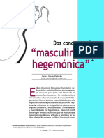 Dos Conceptos de Masculinidad Hegemonica