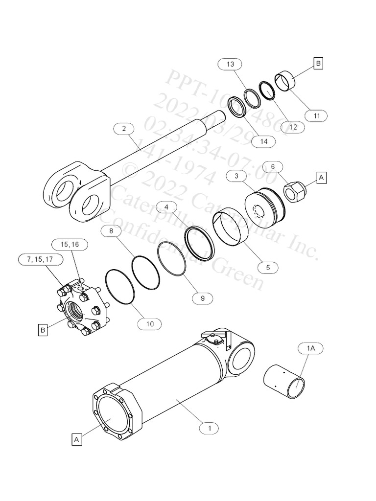 141-1974 Cylinder Gp-Lift | PDF | Propulsión | Ingeniería mecánica