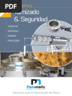 Tamizado y Seguridad Palamatic Process