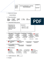 Hoja de Elaboracion y Control