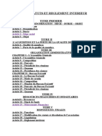 Statuts Et Reglement Interieur CDPJ - Copie