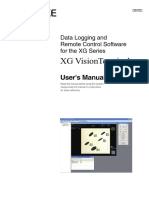 XG Visionterminal: User'S Manual