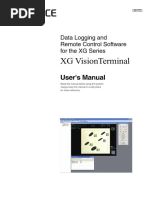 XG Visionterminal: User'S Manual