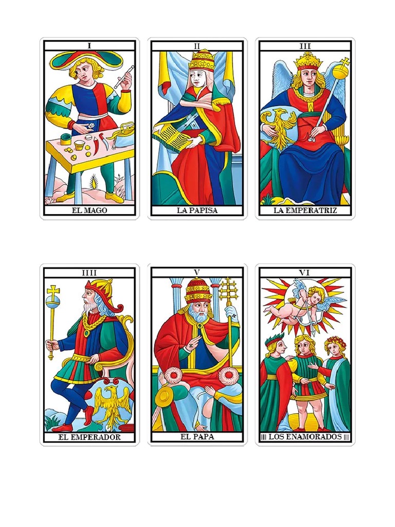01 - Tarot Marsella para Imprimir | PDF