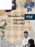 Dictadura Militar Argentina 1976 