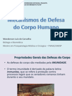 Mecanismos de Defesa Do Corpo Humano