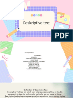 Definiition of Descriptive Text