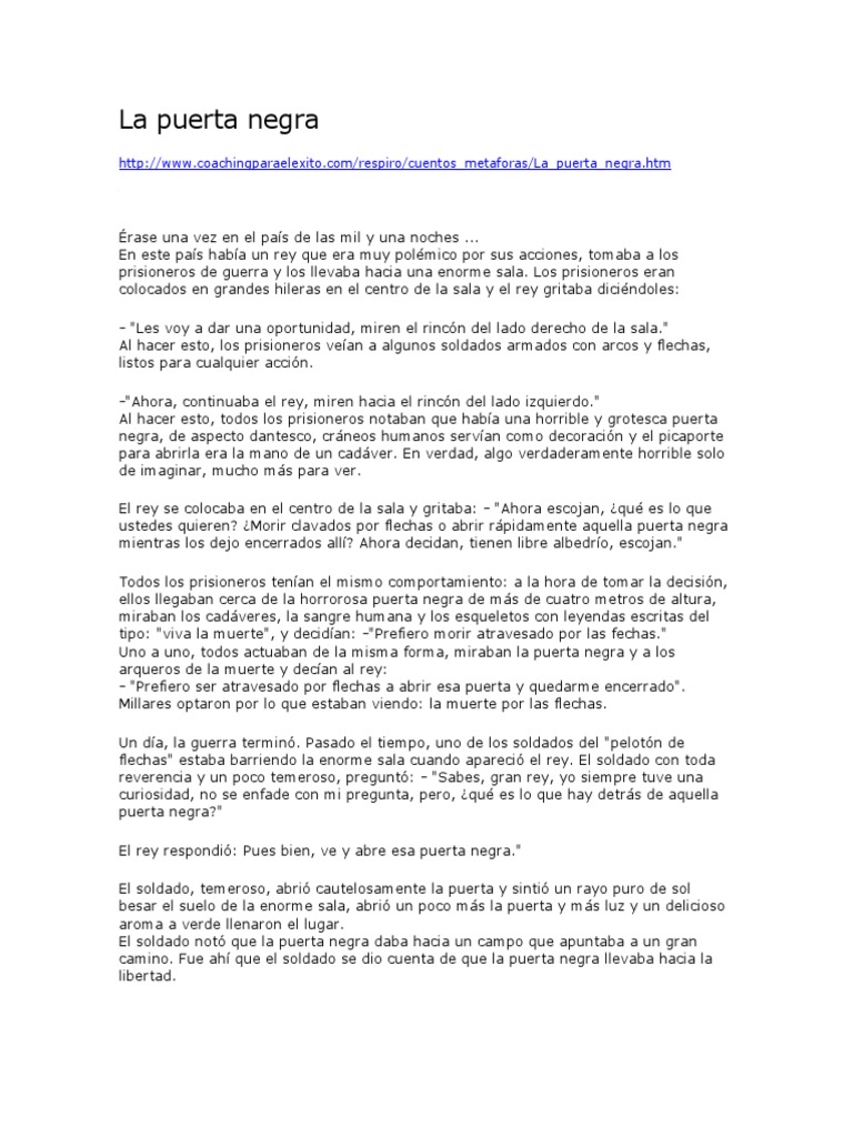 La Puerta Negra PDF