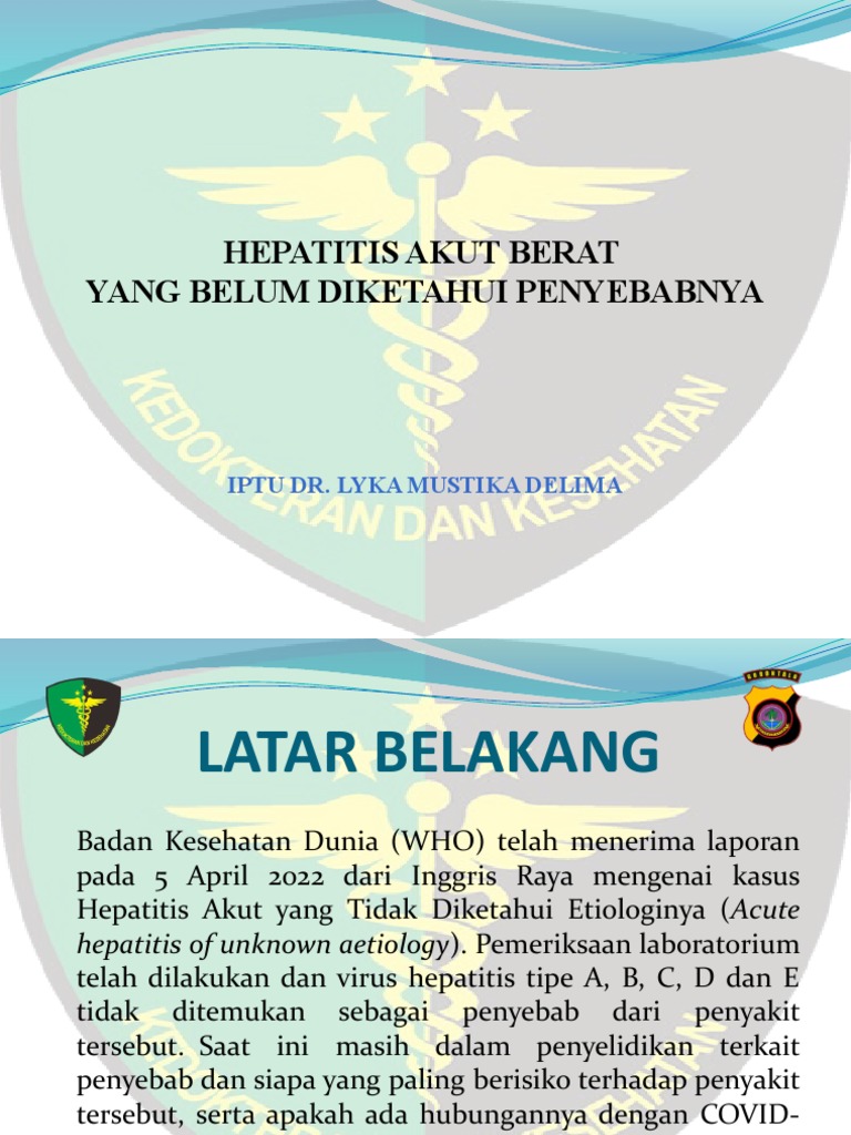 Hepatitis: Update Terkini dan Pemahaman Mendalam