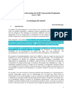 La Teología Del Miedo, Sofía Montenegro 2004