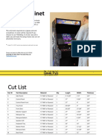 Arcade Cabinet Plans (Version 3 2017)