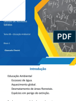 Educação Ambiental em novos tempos