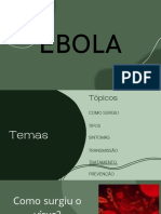 O que é Ebola - Sintomas, transmissão e prevenção