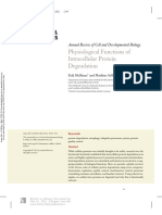 Physiological Functions of Intracellular Protein Degradation (McShane y Selbach, 2022)