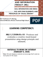 Output in Visual Information and Media