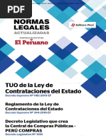 Actualización Ley 30225 y Reglamento 2024 | PDF