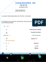 Ejercicios de Google Docs