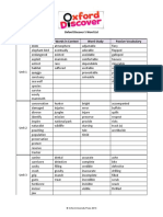 Od Word List Level 5