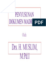 Penyusunan Dokumen Madrasah