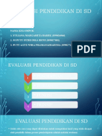 PPT MATERI 14 EVALUASI PENDIDIKAN DI SD new