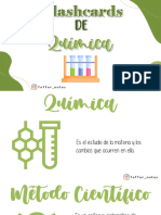 Flashcards de Quimica, Create by @feffer - Notes