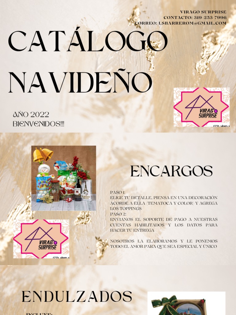 Catálogo de Productos Navideños | PDF | Cocina occidental | Comida ...