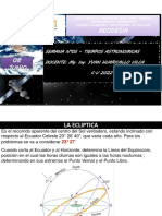 TIEMPOS ASTRONÓMICAS - Geodesia 2022 I