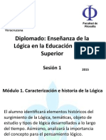 Diplomado Lógica Sesión 1