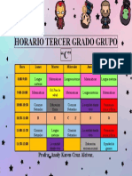 Horario Tercer Grado Grupo C